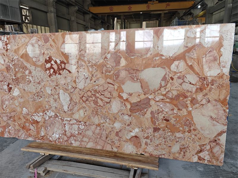Red Breccia Mermer